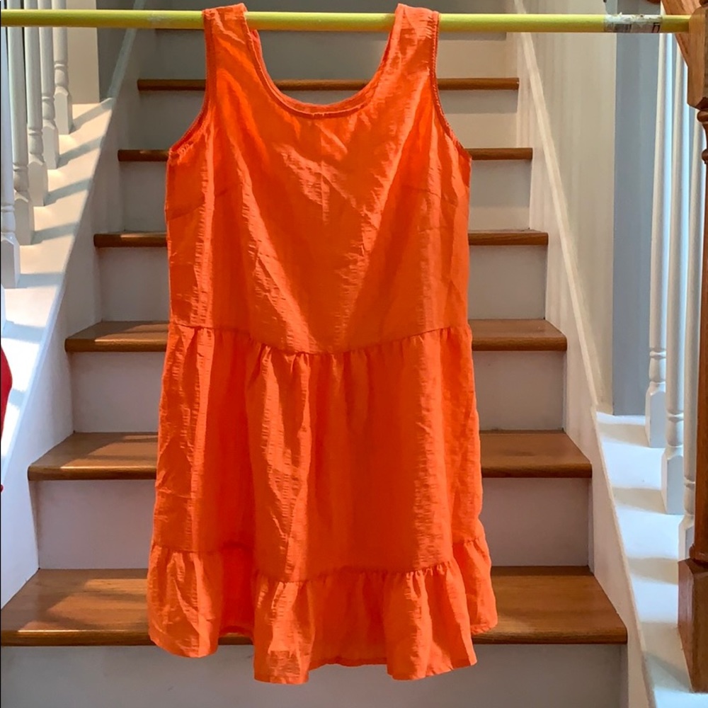 Orange sundress